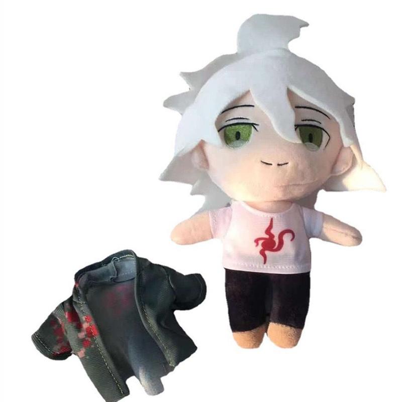 Danganronpa Kokichi Oma Plush Dolls 20cm Nagito Komaeda Plush Toys Cute Nanami ChiaKi Cute Soft Stuffed Pillow Dolls Gift
