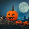 24pcs Creative Halloween Festival Atmosphere Rendering Home Mini Witch Hat Party Hat Dollhouse Scene Layout Decoration Props