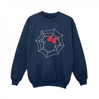Erkek Çocuk Minnie Mouse Örümcek Ağı Sweatshirt