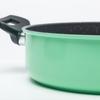 26cm Cast Iron Nonstick Frying Pan With Glass Lid Gas Induction Stove Home Kitchen Use
