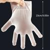 50 Disposable Pvc Gloves, Household Protective Gloves, Transparent Gloves For Catering And Kitchen, Multifunctional Cleaning Glo