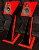 Acoustique Quality PASSION ORCA - Designerski zestaw, o konstrukcji High Endkolor red / black, Acoustique Quality