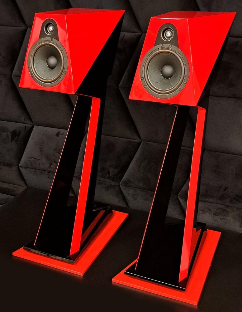 Acoustique Quality PASSION ORCA - Designerski zestaw, o konstrukcji High Endkolor red / black, Acoustique Quality