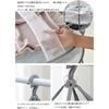 Athvcht Clothes Drying Net, 3-Tier Structure, Foldable Storage, Flat Drying Net, Prevents Clothing Deformation, Knit Drying, Large Capacity, Windproof