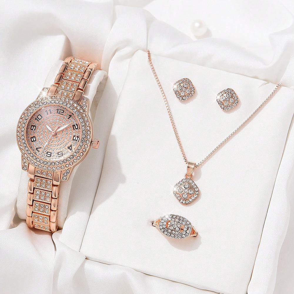 

Модные женские часы с бриллиантами, винтажные часы с римским циферблатом, часы со стальным ремешком, женские кварцевые часы