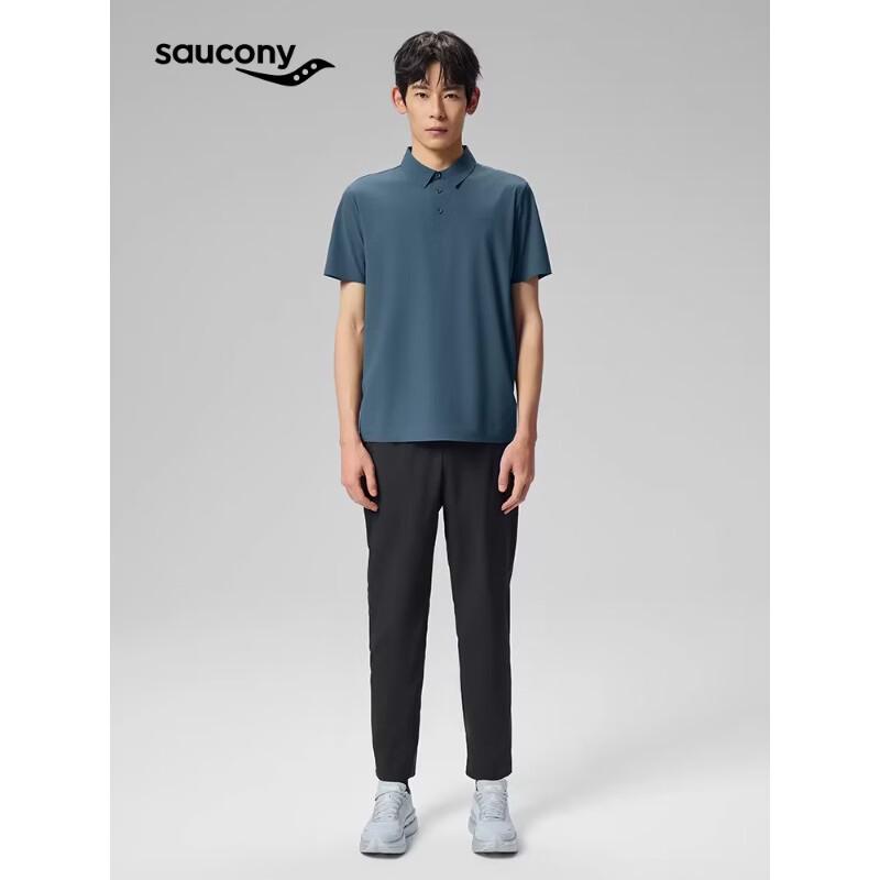 SAUCONY Men s Quick-Dry Woven Track Pants M