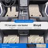 Silk Coil TPE Car Floor Mats & Door Sill for Hongqi EQM5 Tiangong 05/06/08 – Full Coverage