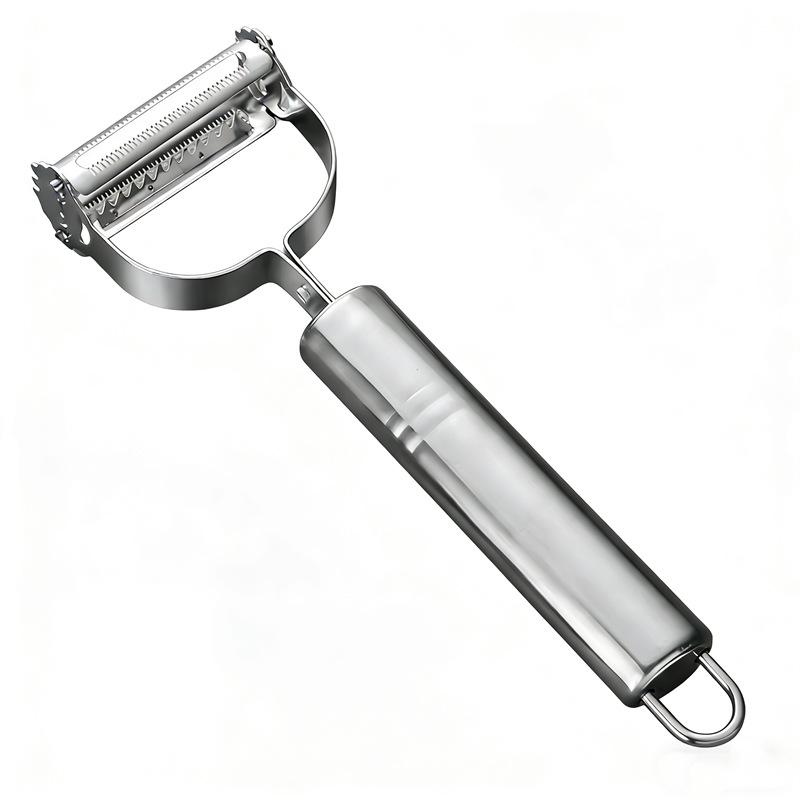 Stainless Steel Double-Headed Multifunctional Fruit & Vegetable Peeler and Grater