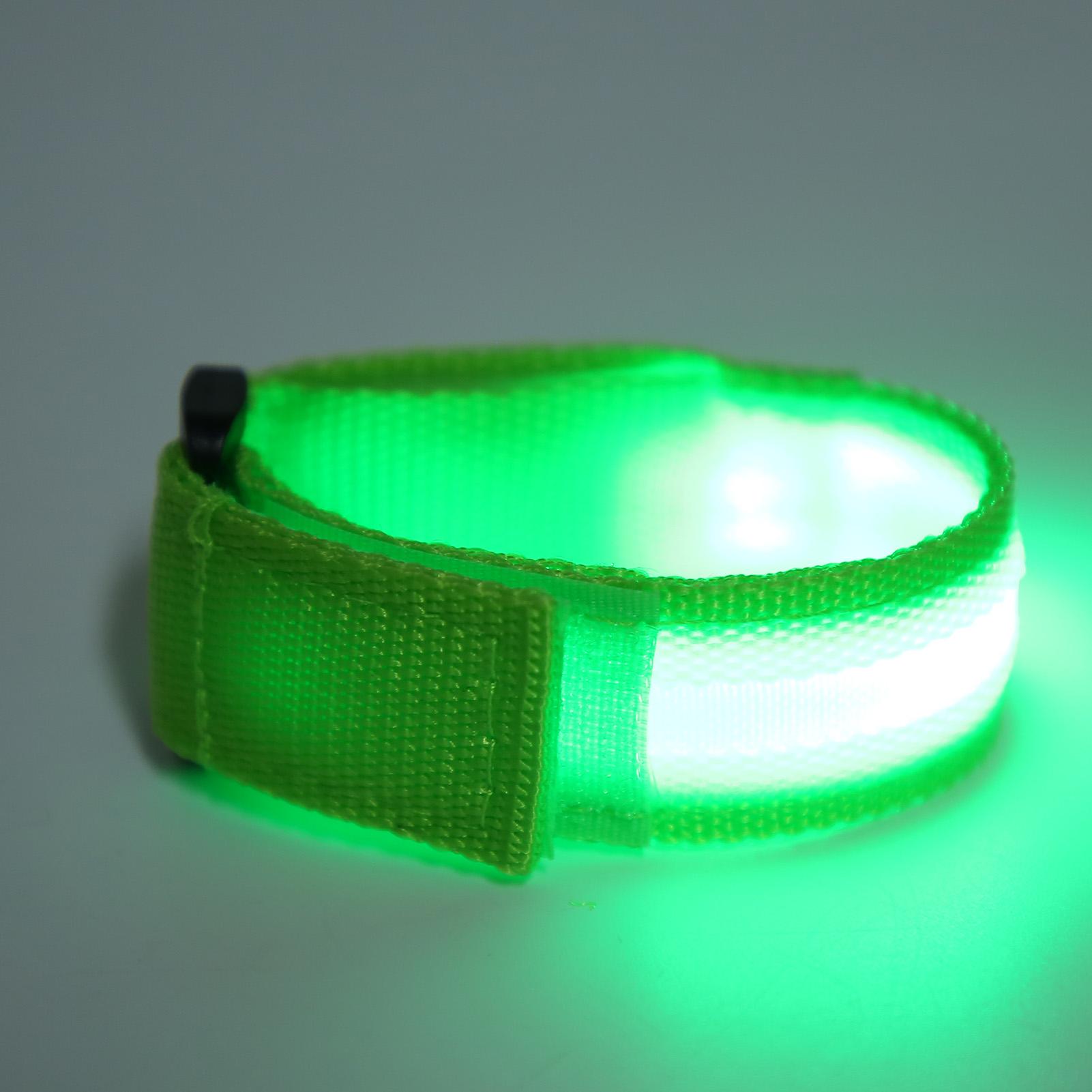 

Outdoor Running LED Armband Flashing Wristband Cycling Light up Bracelet