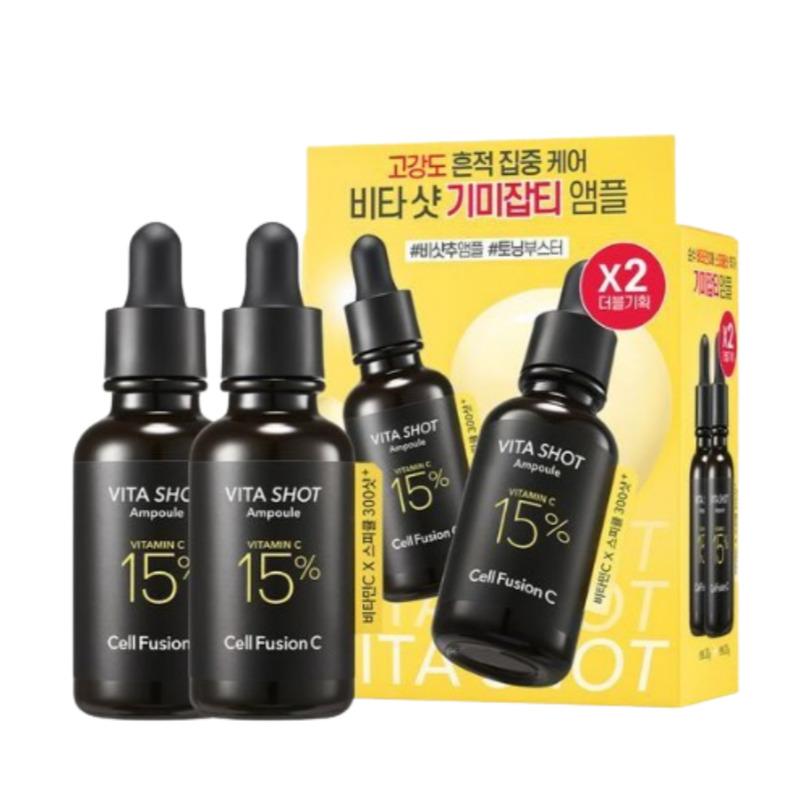 CellFusionC Toning C Vita Shot Ampoule 20g Double Set