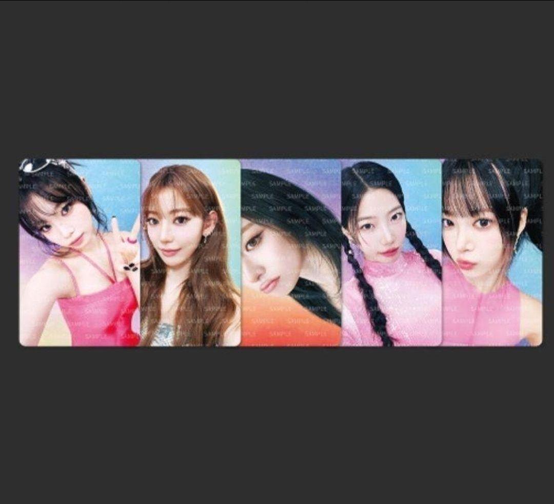 

[Б/У] LE SSERAFIM Waltz JP Goods SHIRT Коллекционная карточка рубашки в клетку