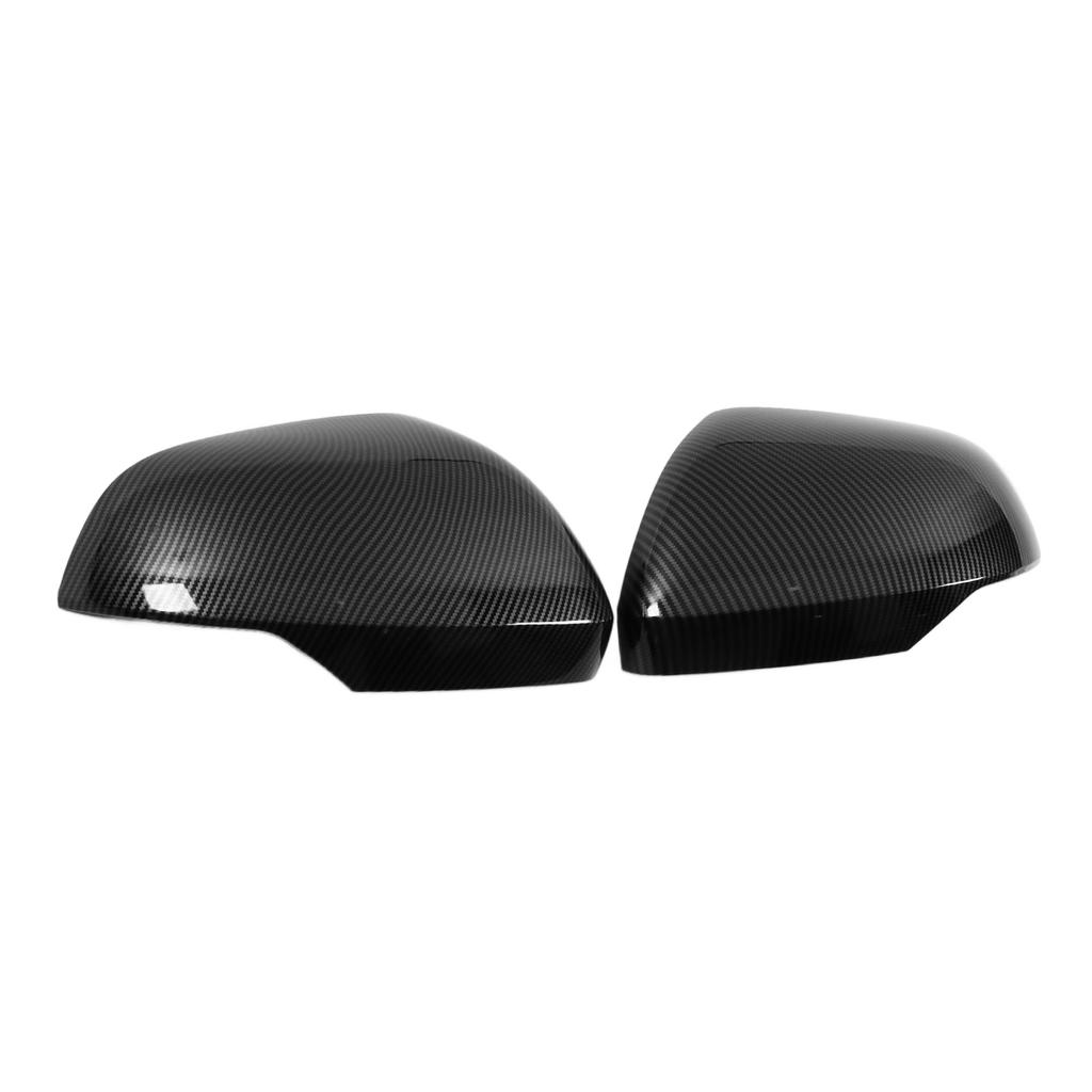 2pcs Side Rearview Mirror Cover Trim Replacement for Pajero SportCelsiusMontero SportCelsiusShogun Sport 2017‑2021