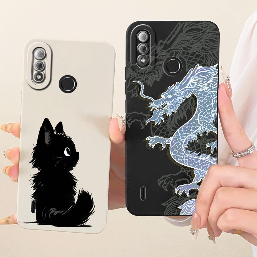 For ITEL A56 Pro Case For ITEL A56 Cover Luxury Fashion Cool Kawaii Cute Painted Silicone Phone Casing