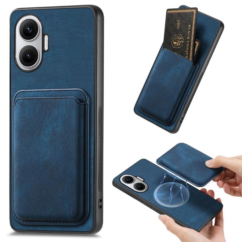 Magnetic Leather Case for POCO F7 5G Cover for Xiaomi POCO F 7 POCOF7 Redmi Turbo 4 Pro Magsafe Wallet Card Slot Pocket Cover