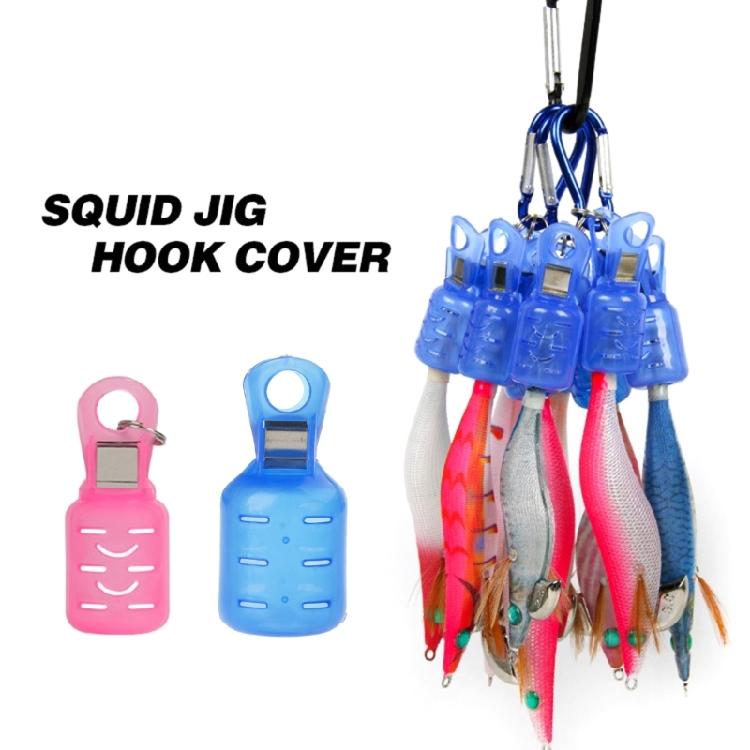 6Pcs Fishing Hook Squid Jig Hook Protector Fishing Hook Cover Jig Hook Protector