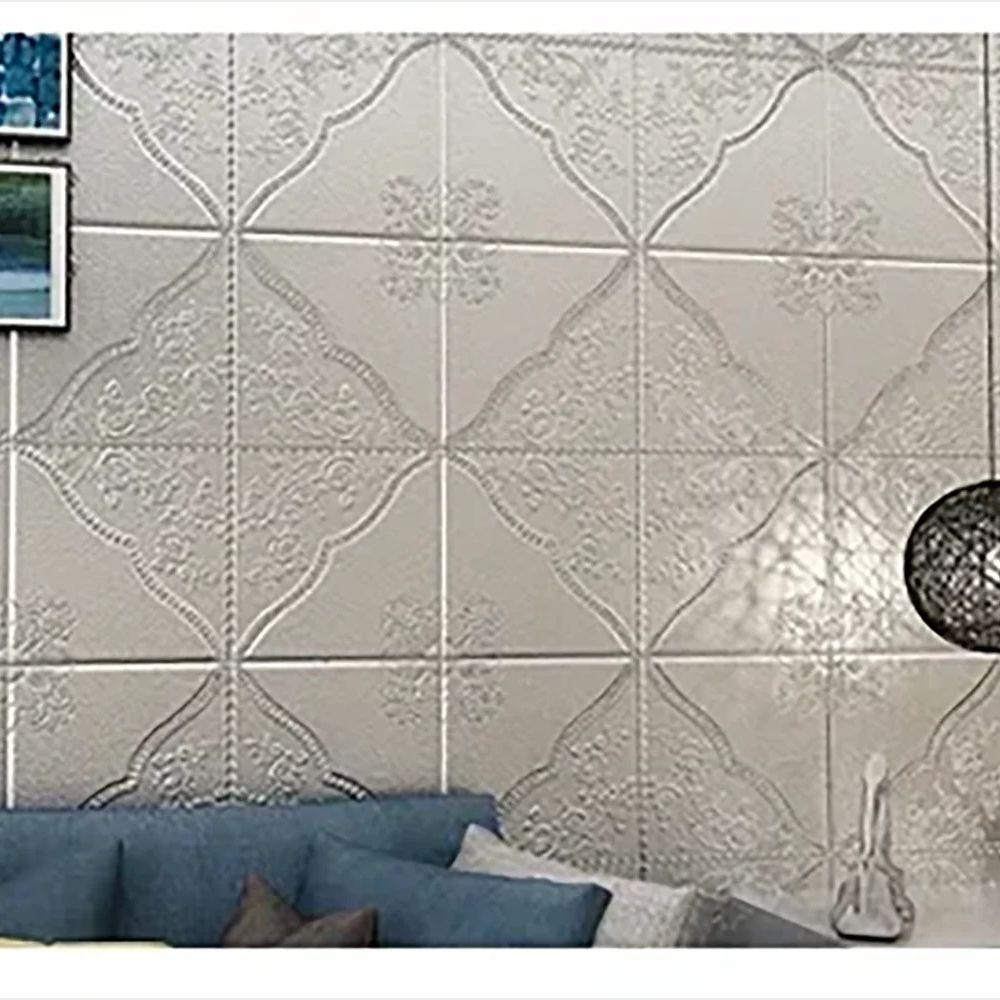3D-Decke 35 * 35cm dekorativ wasserdicht stoßfest moderner Stil selbstklebende Tapete Küche Schlafzimmer Raum Hintergrund