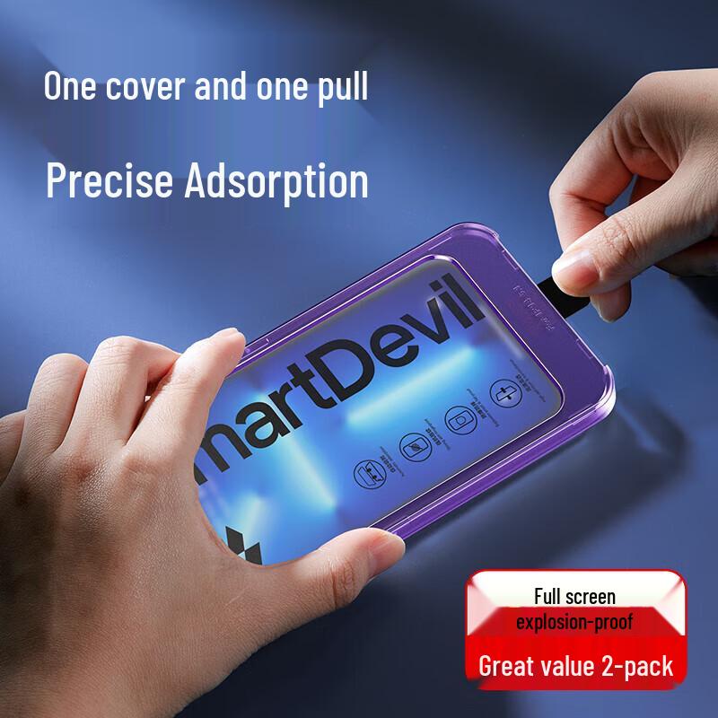 ShineMo iPhone 13 Pro Max HD Anti-Fingerabdruck Panzerglas Displayschutz