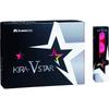 Kasco Kira Star V Unisex Golf Balls Pink 2-Piece Design Optimal Head Speed 25-45