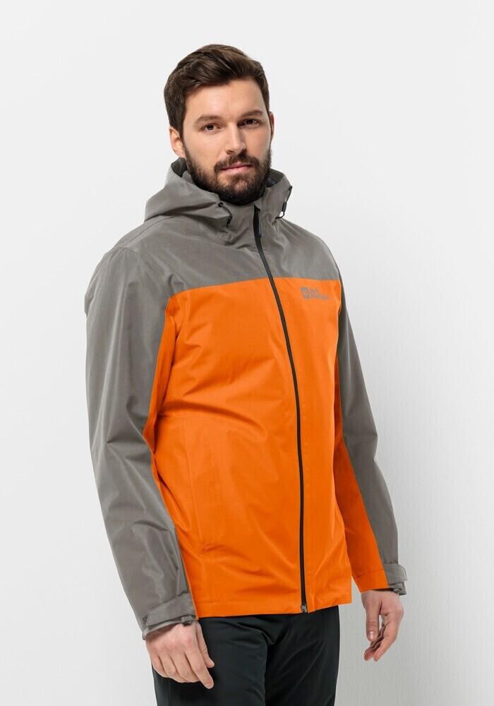 Jack Wolfskin Taubenberg 3in1 Jkt M Herrenjacke blutrot-orange