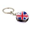 Union Jack Key Chain - UK Keychain - King Charles III Is Crowned with