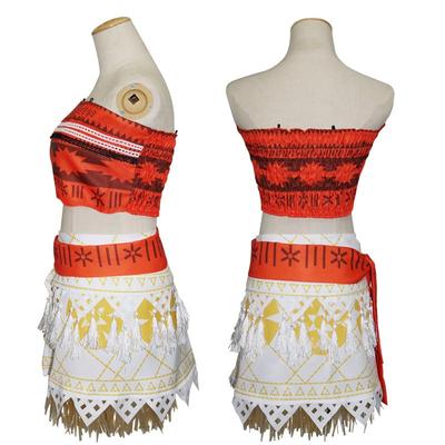 Moana Moana Maui Children's Clothes Princess Performance Costumes