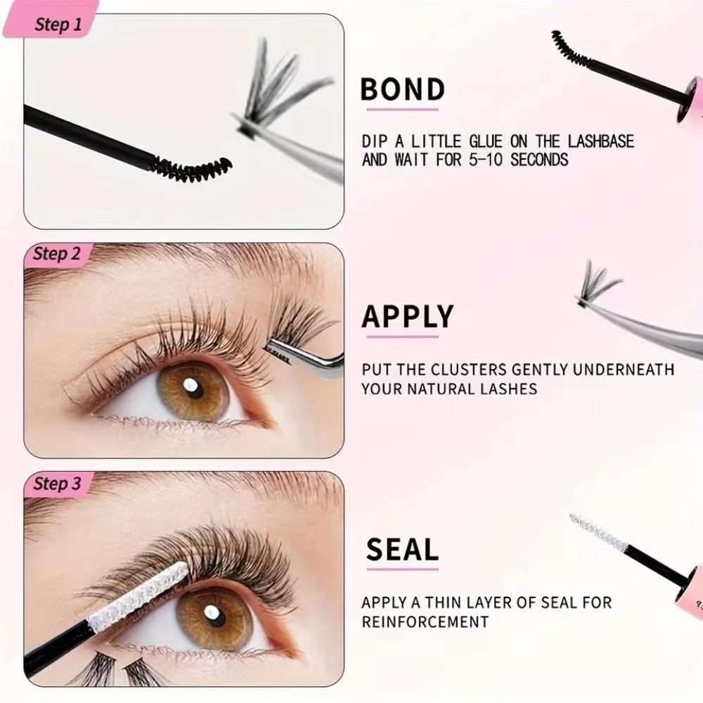 Natural Anime Look Fake Eyelash Set 8-18mm DIY Grafting Eyelashes  DIY Eyelashes Makeup