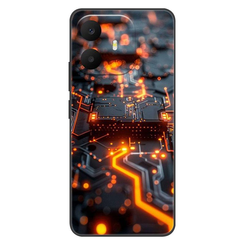 For TCL K70 Power 4G Case K70Power Fashion Silicone Soft TPU Bumper For TCL K70 K 70 4G T522A Phone Cover Shockproof Funda Coque