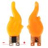 DC 3V Realistic Flickering Fire Flame Chip Wick for DIY LED Candles 1800K Filament Flameless Battery Candle Light Accessories