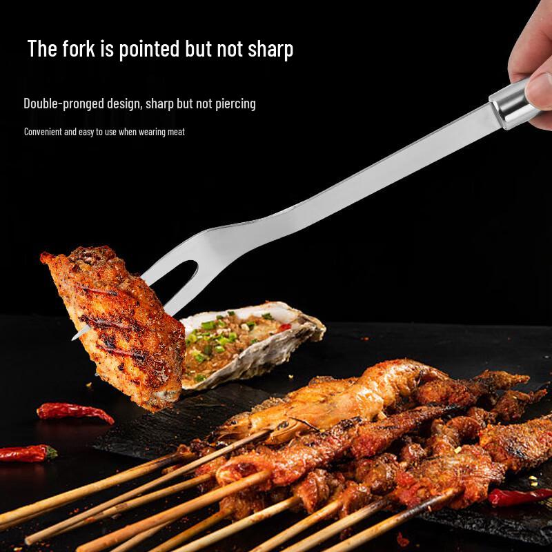 ZISIZ Portable 7-Piece BBQ Tool Set