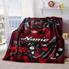 Custom Name Robo-Dance Skibidi Blanket Bed Sofa Blanket Flannel Blanket for Camping, Hiking, Picnic Essentials,gift for Family and Friends