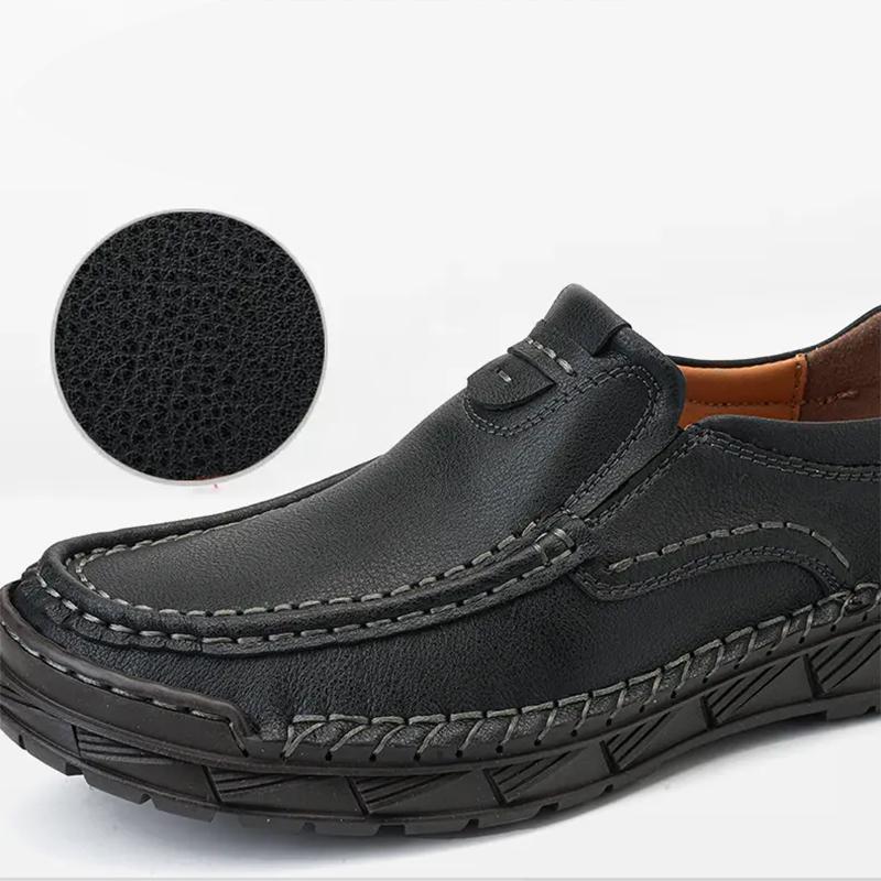 Fashion Big Size47 48 Men Casual Shoes Fashion Leather Shoes for Men Spring Autumn Men's Flat Shoes Driving Sneakers Zapatos Hombre