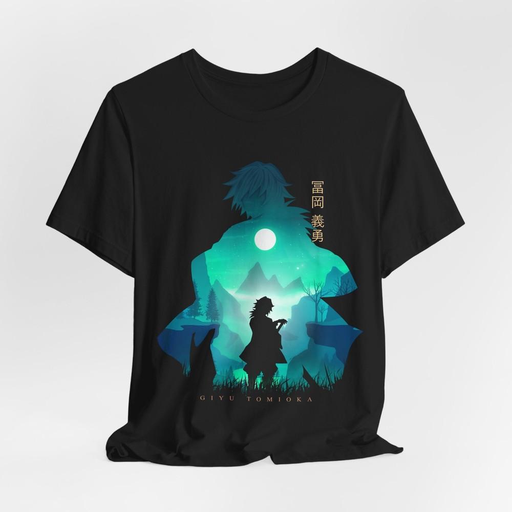 Demon Slayer T-Shirt Tee Tops, Anime Graphic Shirt, Japanese Manga Gift, Unisex Jersey