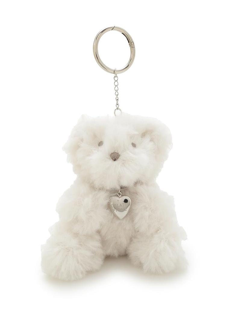 Gelato Pique Fur Bear Charm PWGG254605 OWHT Free Size Women's