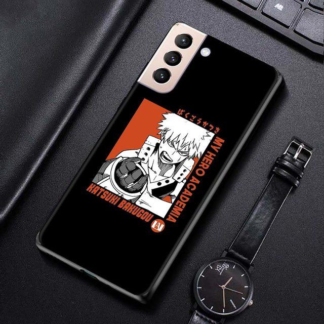 Phone Case For Samsung S21 S20 Ultra S10 Plus Lite S21 S20 Fe 5g Galaxy S10e S9 S8 S7 Edge Silicone Shell My Hero Academia