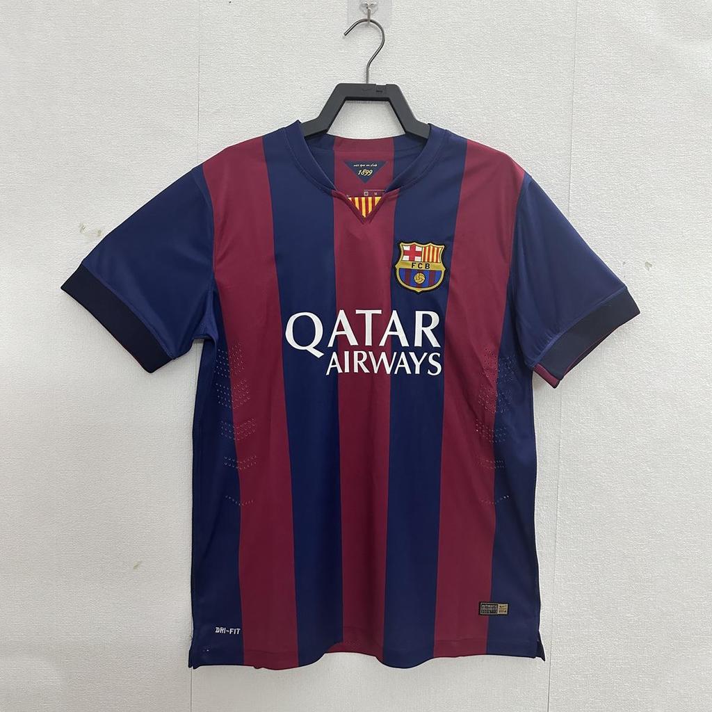 Retro Barcelona Heimtrikot - Neymar Kurzarm Fußballtrikot (Staffeln 13-15)