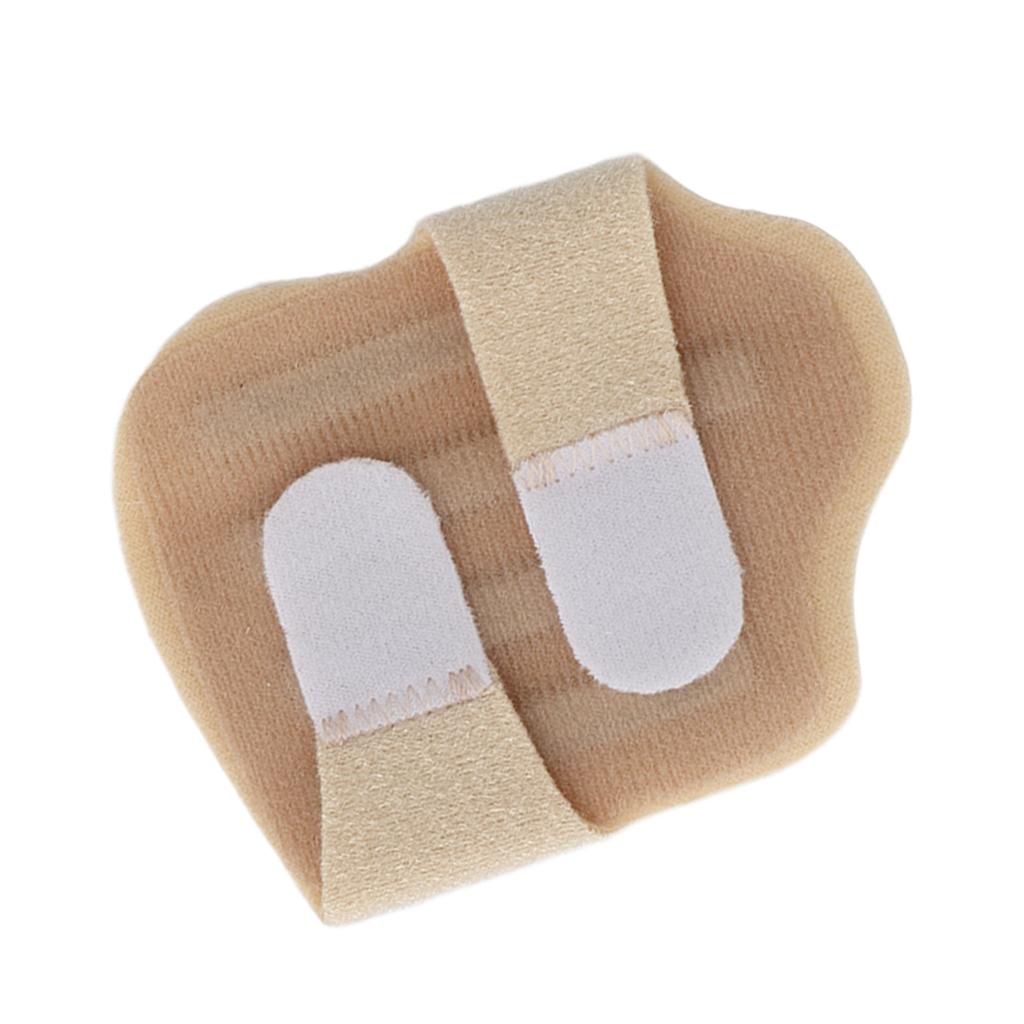 Finger Splint Adjustable Soft Skin Friendly Support Finger Brace for Middle Index Ring Pinky Fingers Skin Color S