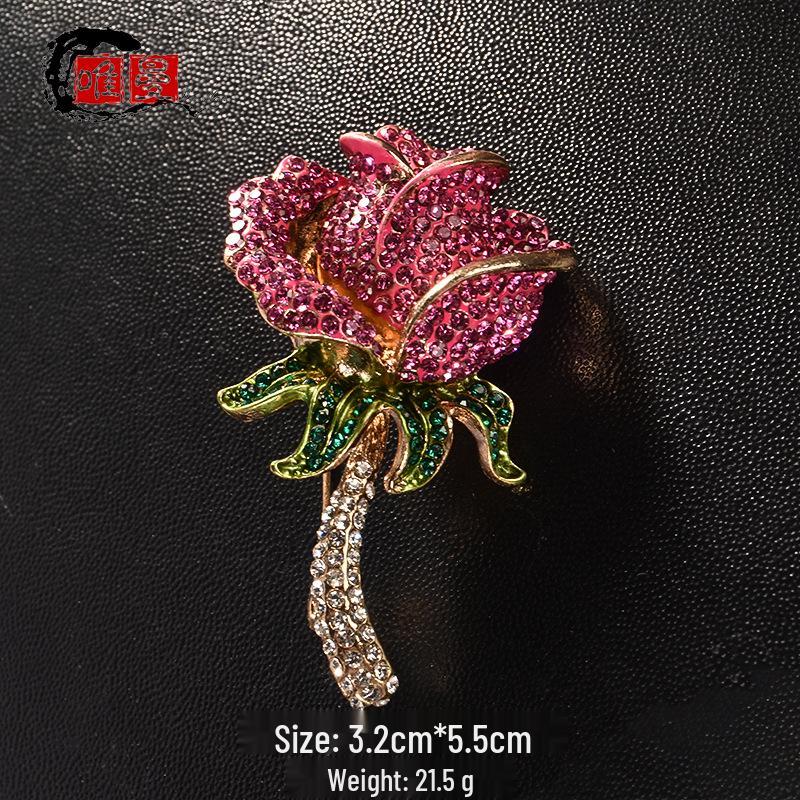 Mori Style Floral Brooch for Women's Cheongsam Suit - Creative Niche Design Corsage