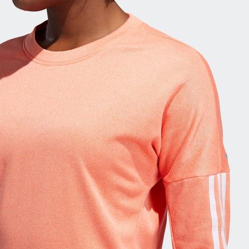 Adidas Women's Running Pullover Hoodie Coral Pink