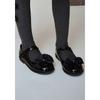 The Coffee Bean   Tea Leaf Black Enamel Ribbon Shoes Ba12af01bk