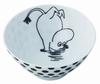 Yamaka Shoten MOOMIN Bob Foundation Rice Bowl Moomin Microwave and Dishwasher Moomin Nordic Day Wedding Made In (M) 280ml, Pattern, Safe, Merchandise,