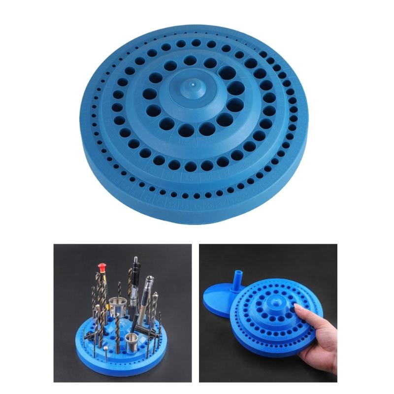 Zmywalne Pudełko do Przechowywania Wierteł Utrzymuj Swój Blat w Czystości do Przechowywania Wierteł/Frezów/Uchwytów Narzędziowych