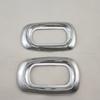 2pc New Car ABS Chrome Accessories Plated Door Side Lamp Cover Trim Paste Style For Honda CRV CR-V 2001 2002 2003 2004 2005 2006