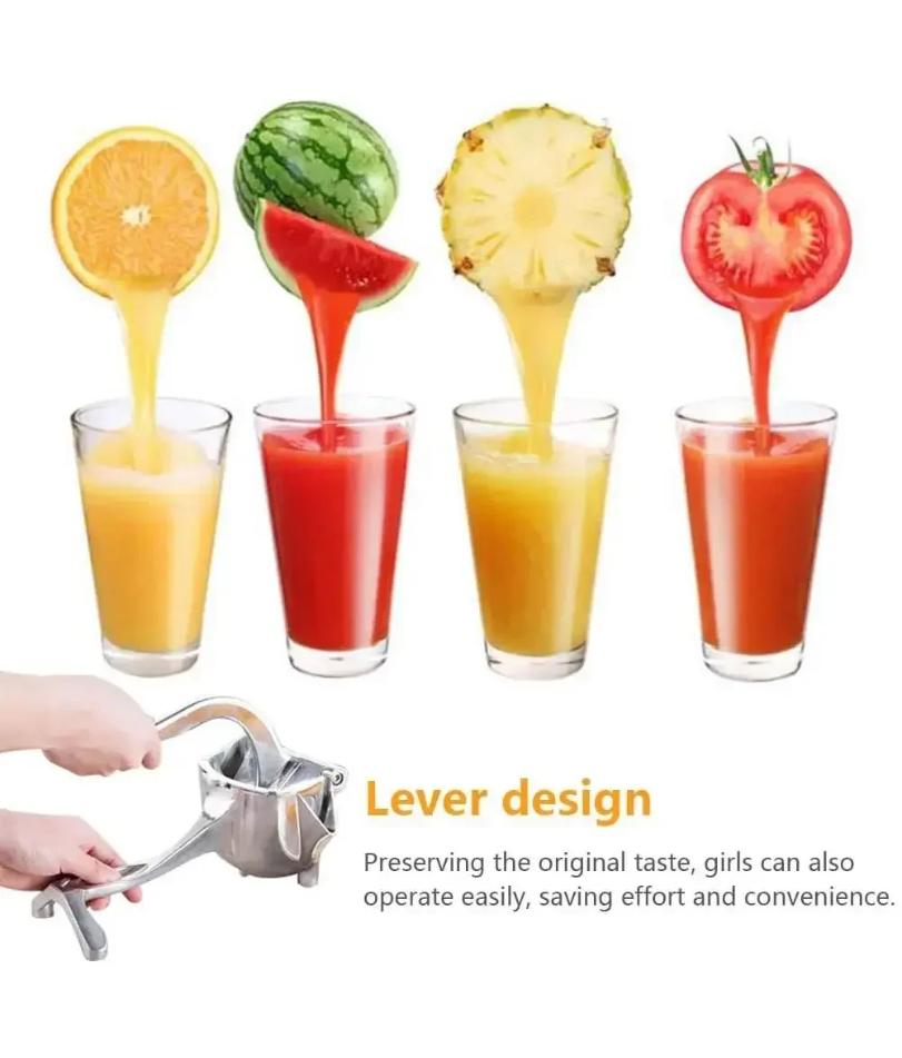 Fruit Juice Squeezer,Aluminum Alloy Juice Press,Hand Juicer Squeezer, Orange Squeezer Hand Press