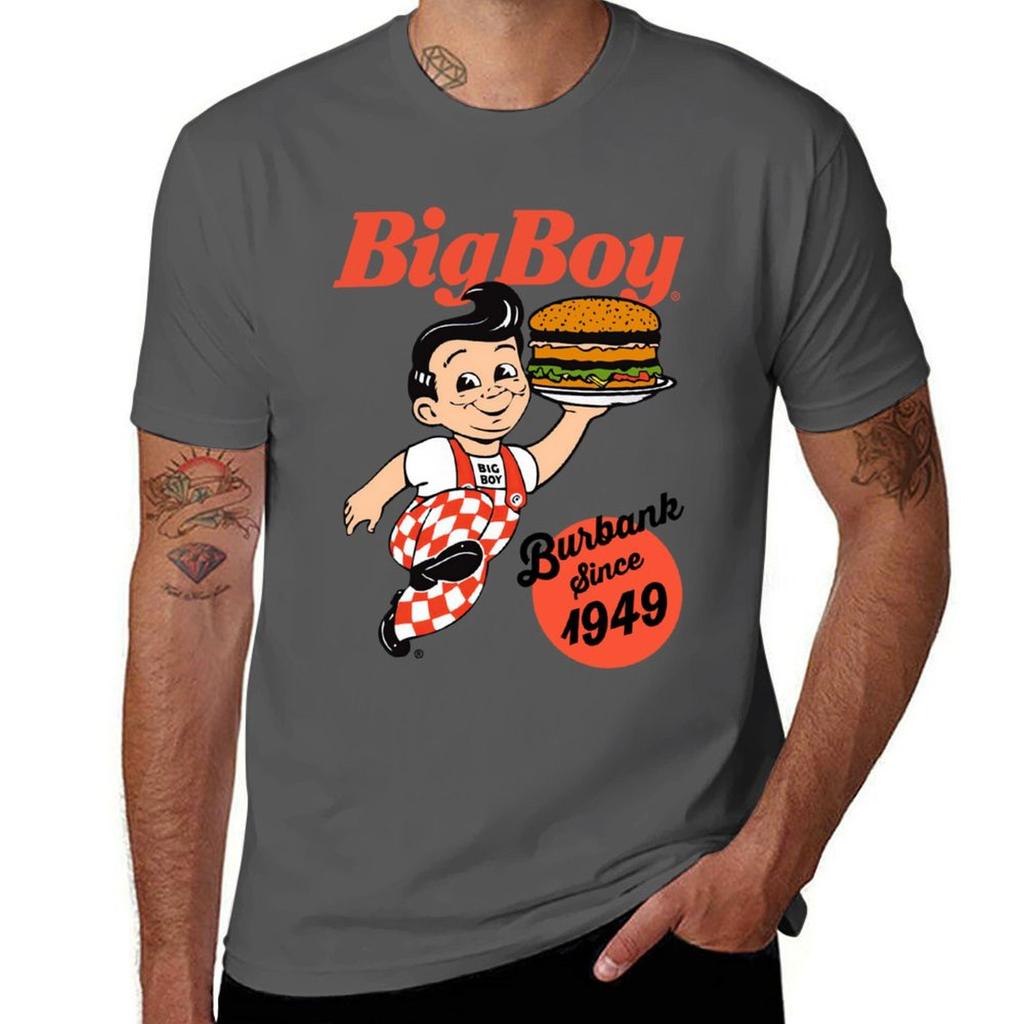 Bobs Big Boy Burger Burbank Since 1949 Tshirt Street Art Print Tee Shirt