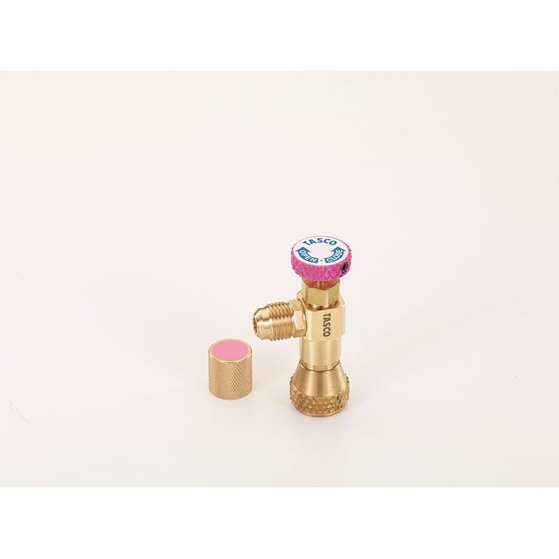 Ichinen TASCO TA166ZA Pressure-resistant Dual-purpose Charging Valve for Air Conditioners