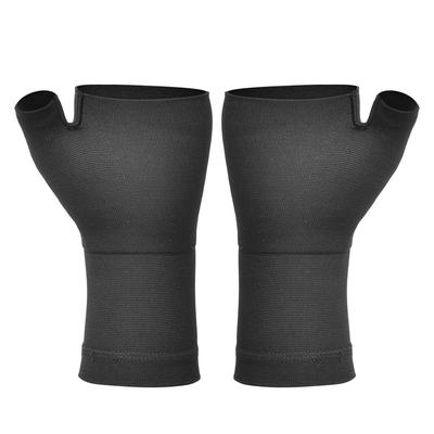 2Pcs Fitness Sport Thumb Wrist Guard Gloves Tenosynovitis Anti Sprain Hand Brace Protective Gear(M )