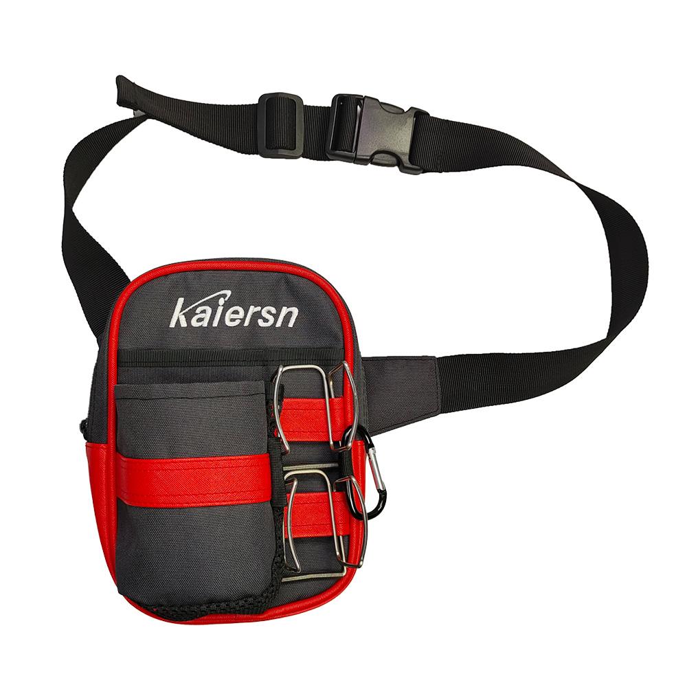 Kaiersn Park Golf Bag Golf Ball Pocket With 2Pcs Ball Clamp Golf Accessory Bag
