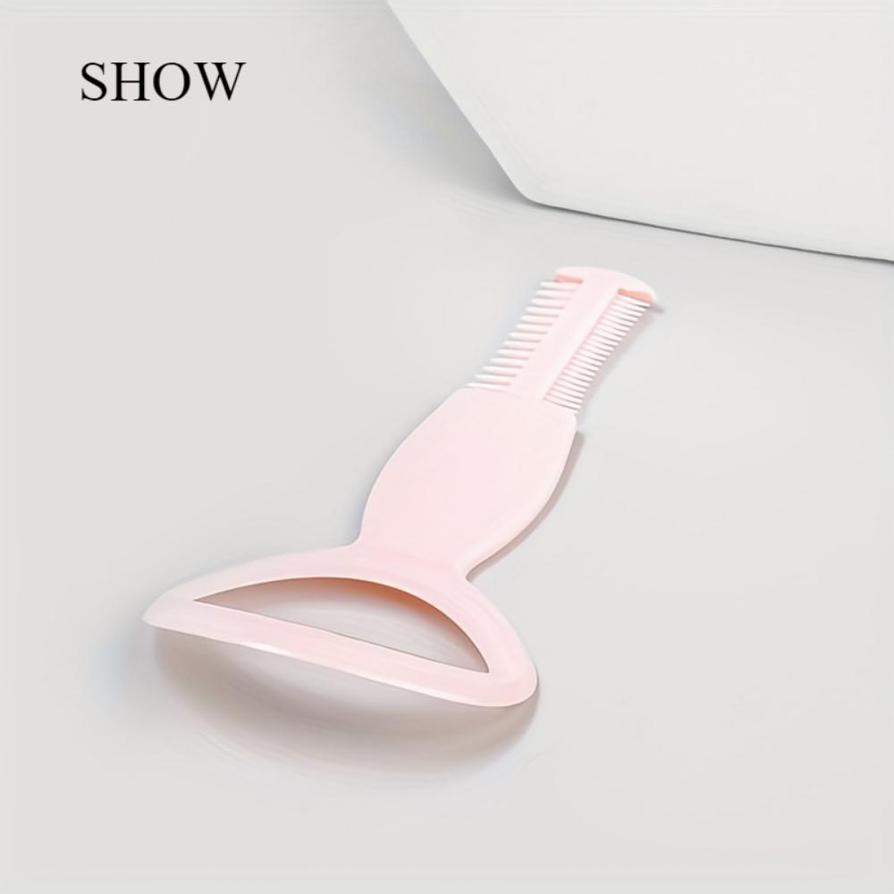 Eyeliner Template, Eyelash Mask Shield, Mascara Application Tool with Comb, Eyelash Application Tool.