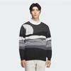 AdidaS Golf Men S Round Knit uniSex Graphic Sweater Long Sleeve Jl7951