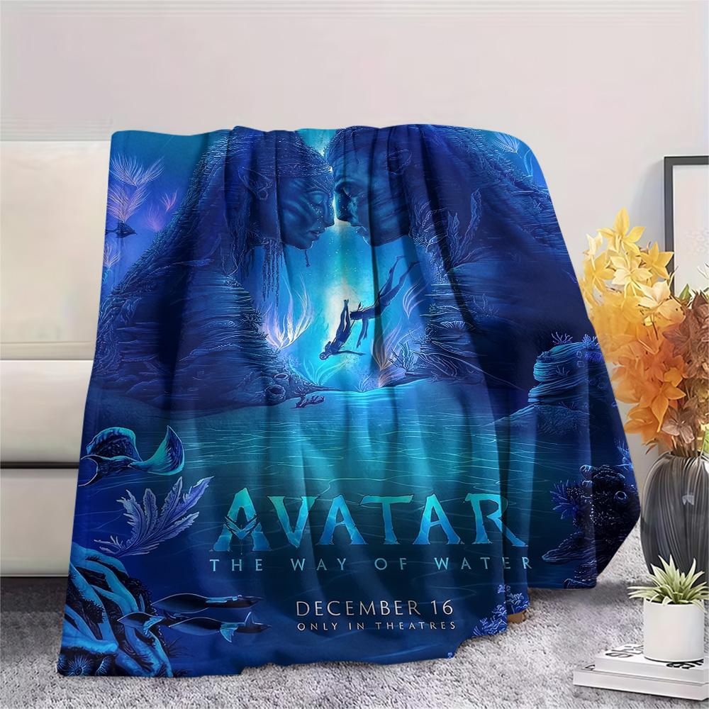 1 Stück Avatar-Print Flanelldecke, Hohe Qualität, Bequem für alle Jahreszeiten, Heimdekoration, Wärme und Komfort, Perfekt für Weihnachtsgeschenke